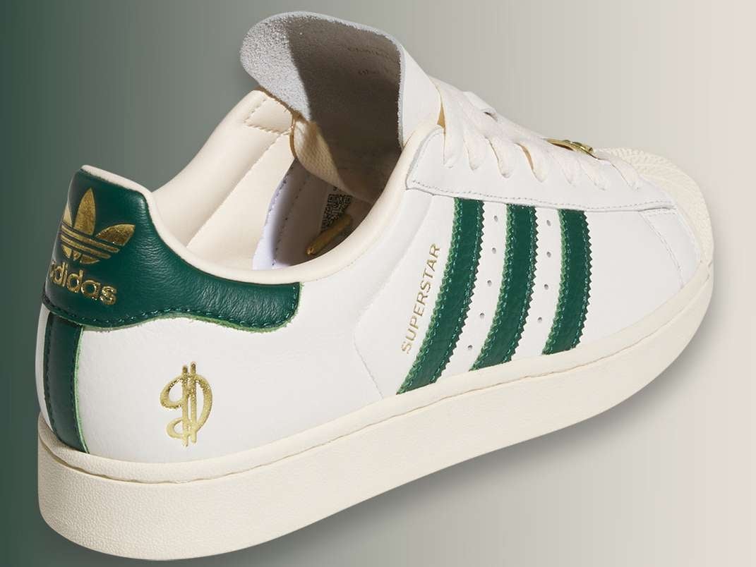Damian Lillard x adidas Originals Superstar 聯名鞋款「發售資訊」公開，鐘錶圖案設計細節滿分！