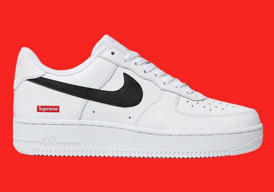 Supreme x Nike Air Force 1 Low 全新黑白雙色來襲，發售資訊搶先看！