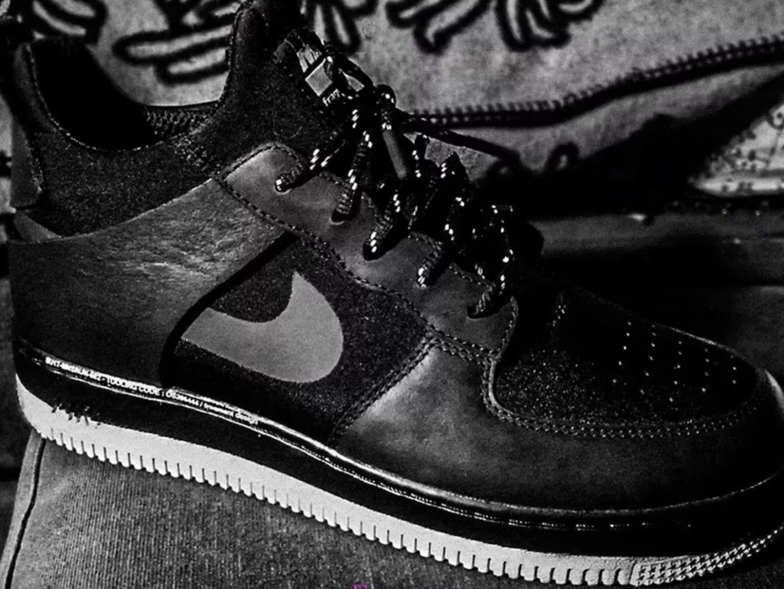 藤原浩搶先曝光 Fragment Design x Nike AF1 聯名 Sample 鞋款，解構設計太香！