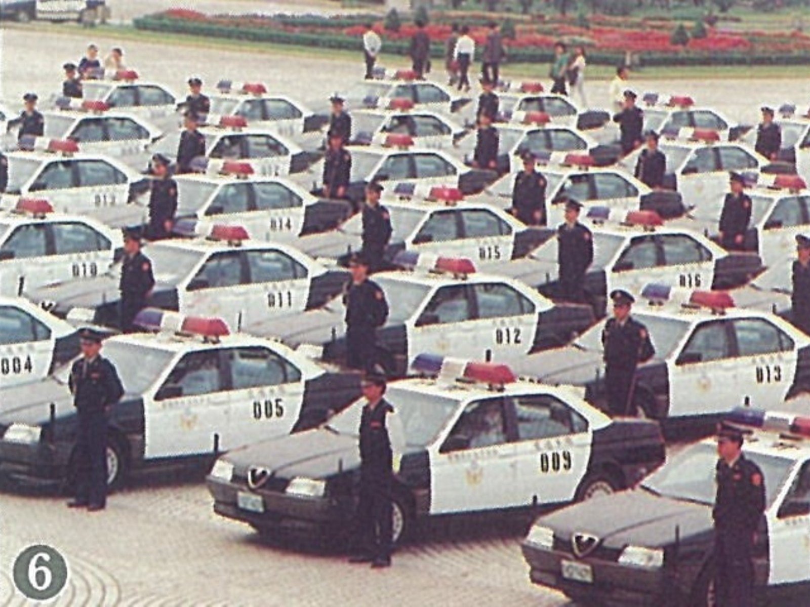 傳說中的 Alfa Romeo 台灣警車？如果看過真的太幸運！